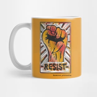 RESIST - @Sombrero_Printmaking Mug